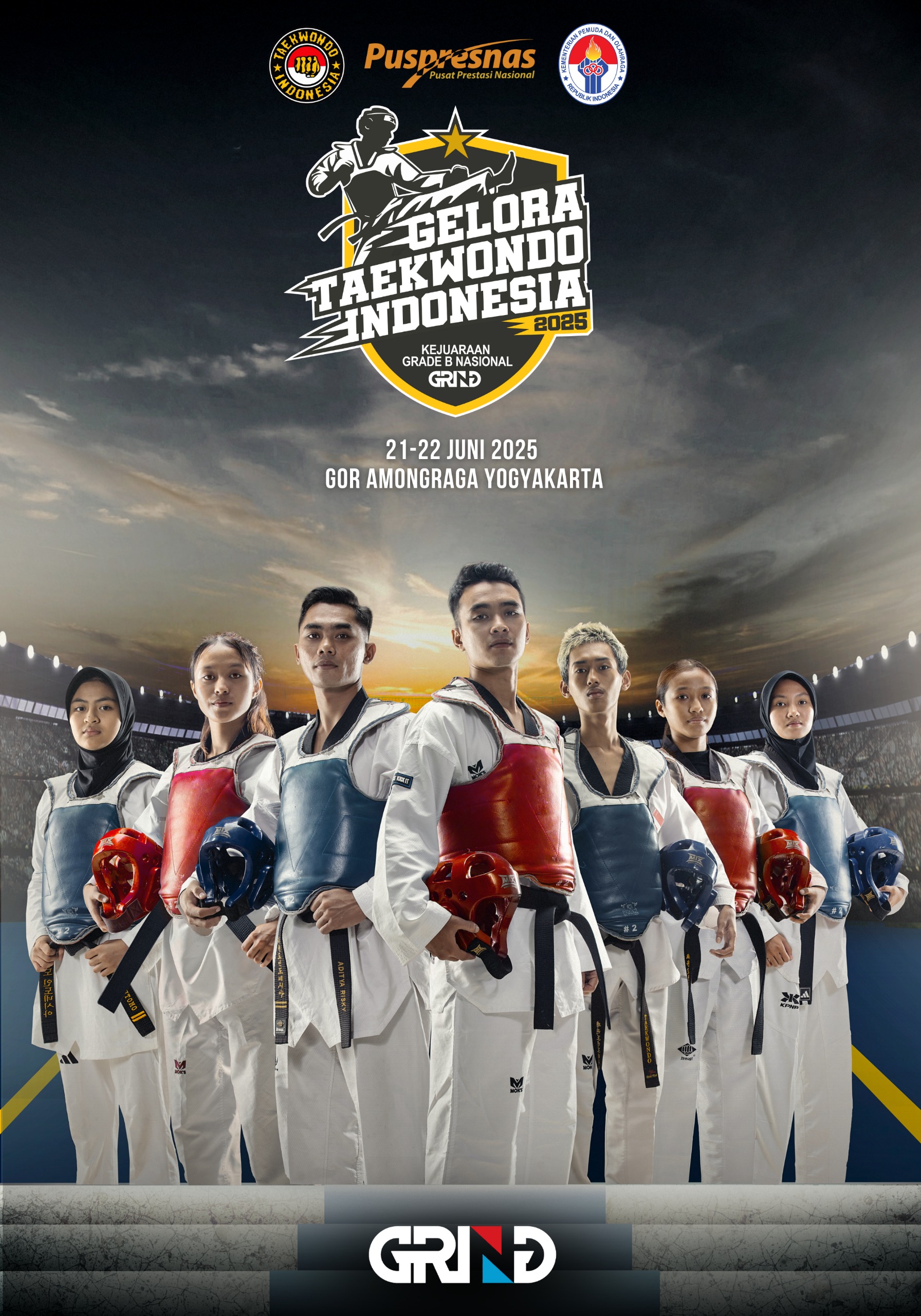 Panggung Juara Taekwondo Indonesia Taekwondo Indonesia Dojang layarterkembang